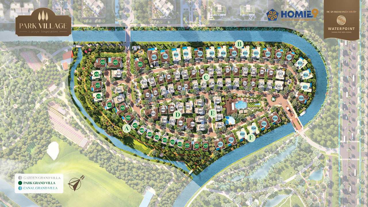 Mat Bang Park Villa